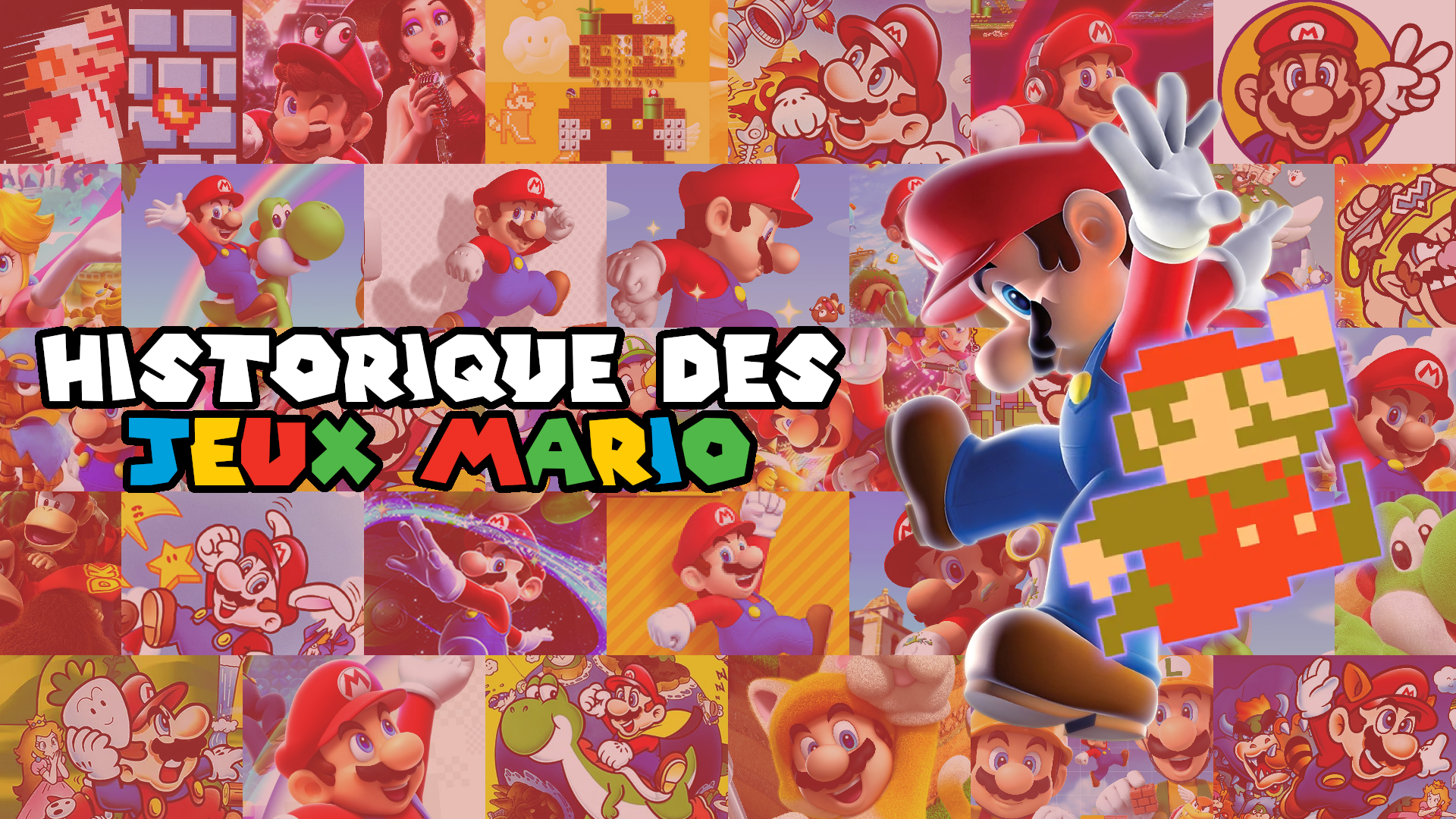 Historique des jeux Mario