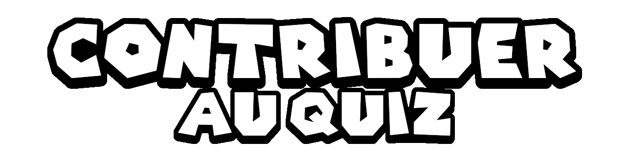 Contribuer au quiz
