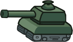 Tank abandonné