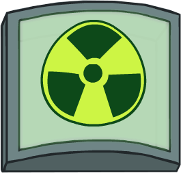 Bouton 'Attaque nucléaire'