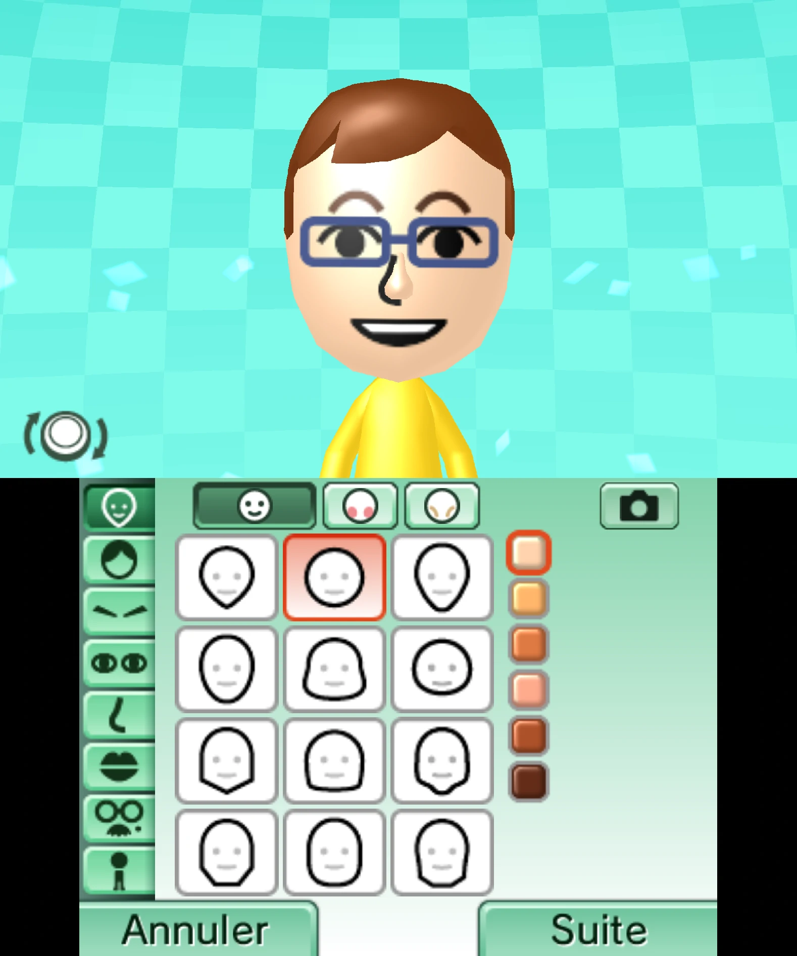 Éditeur Mii (Nintendo 3DS) (Éditeur)