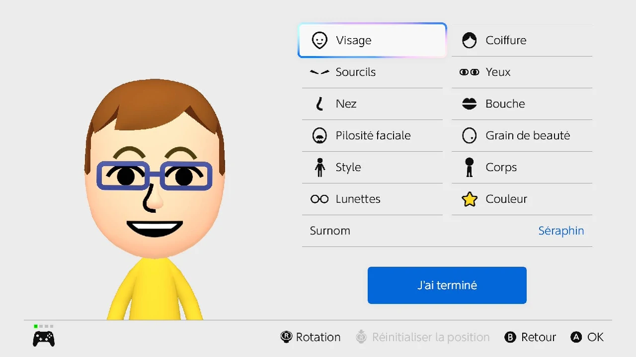 Éditeur Mii (Nintendo Switch 2) (Éditeur)