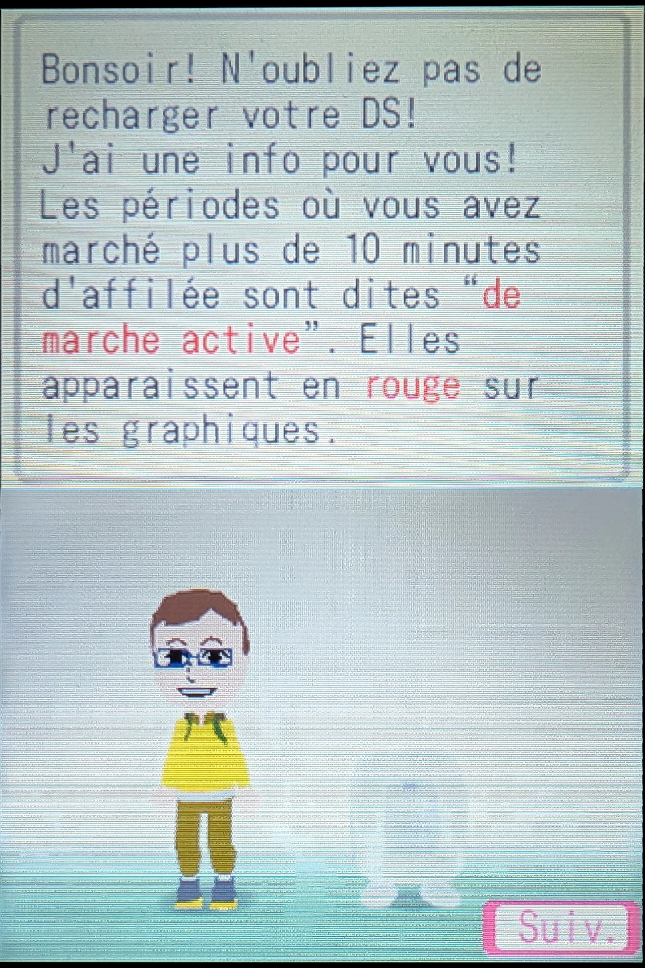 WaM - Gameplay Vérifier votre rythme 01