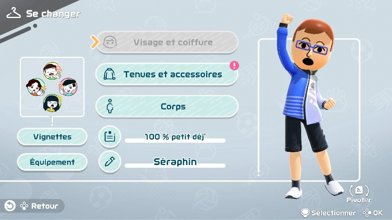 NSS - Personnalisation de son personnage 01