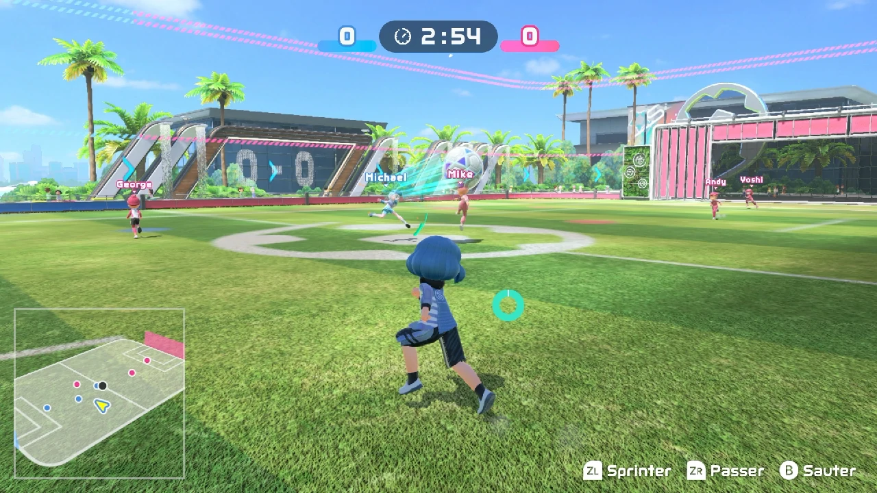 NSS - Gameplay Football (4 contre 4) 01