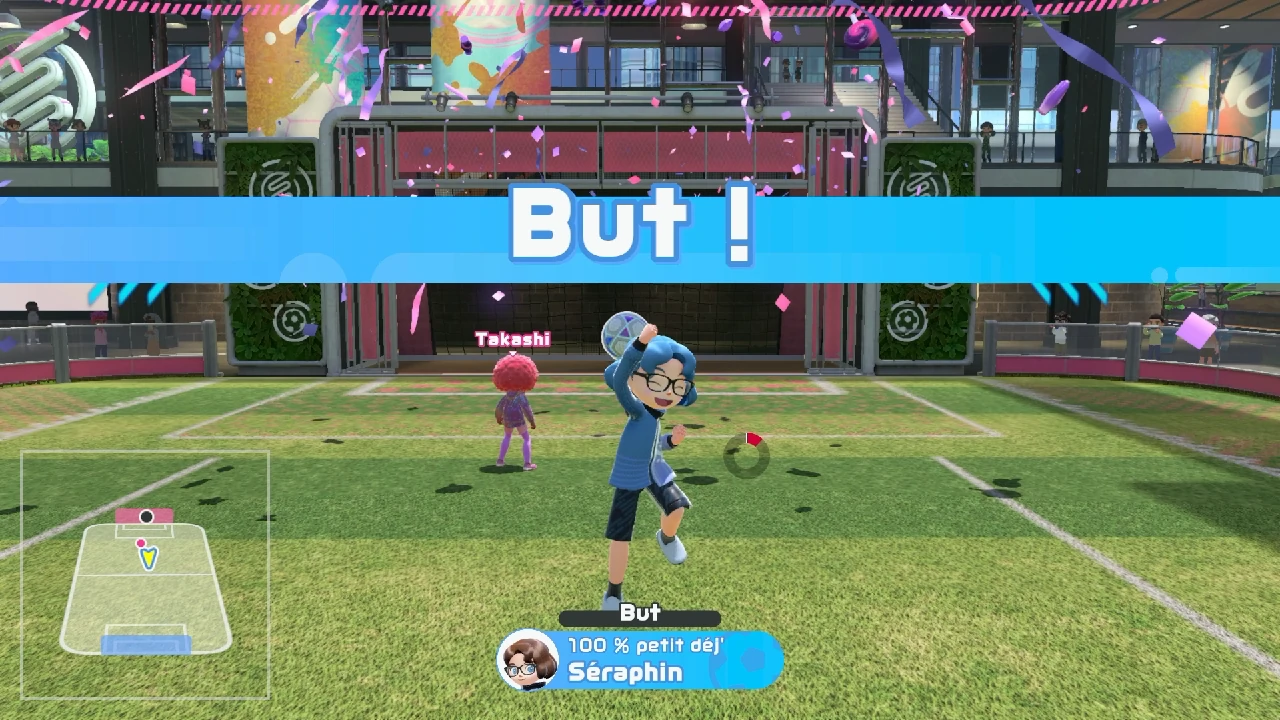NSS - Gameplay Football (1 contre 1) 02
