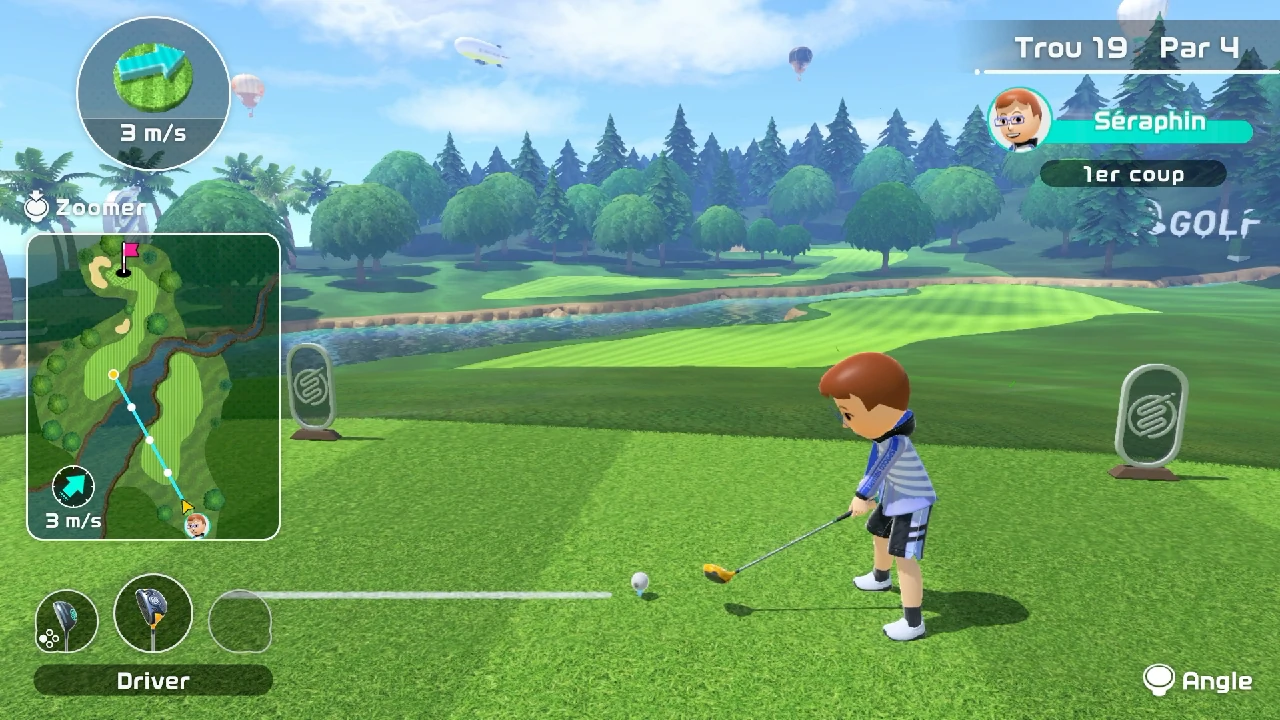 NSS - Gameplay Golf (Partie classique) 01