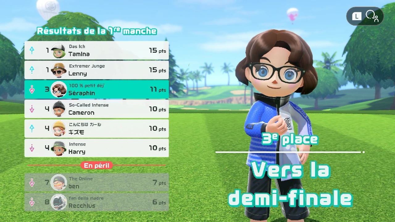 NSS - Gameplay Golf (Golf éliminatoire) 02