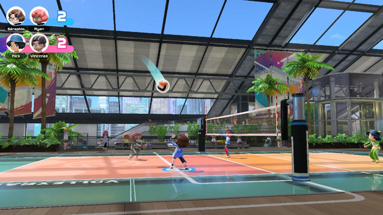 NSS - Gameplay Volley-ball 01