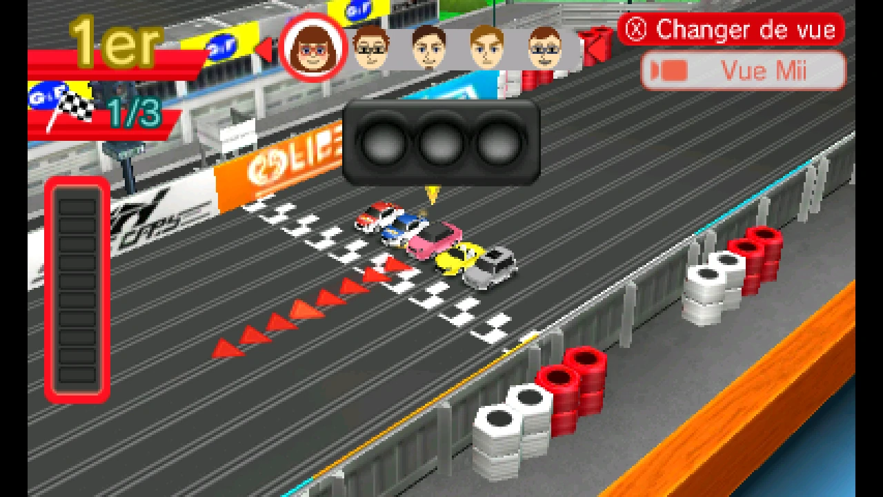 PMSP - Gameplay Jeux additionnels (Circuit automobile StreetPass) 02