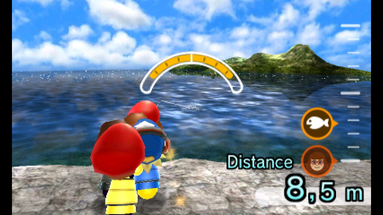 PMSP - Gameplay Jeux additionnels (Club de pêche StreetPass) 02