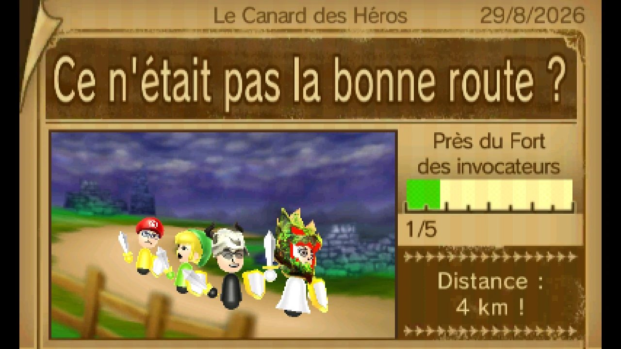 PMSP - Gameplay Jeux additionnels (Cuisinier héroïque StreetPass) 02