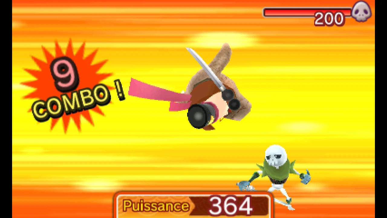 PMSP - Gameplay Jeux additionnels (Ninja StreetPass) 02
