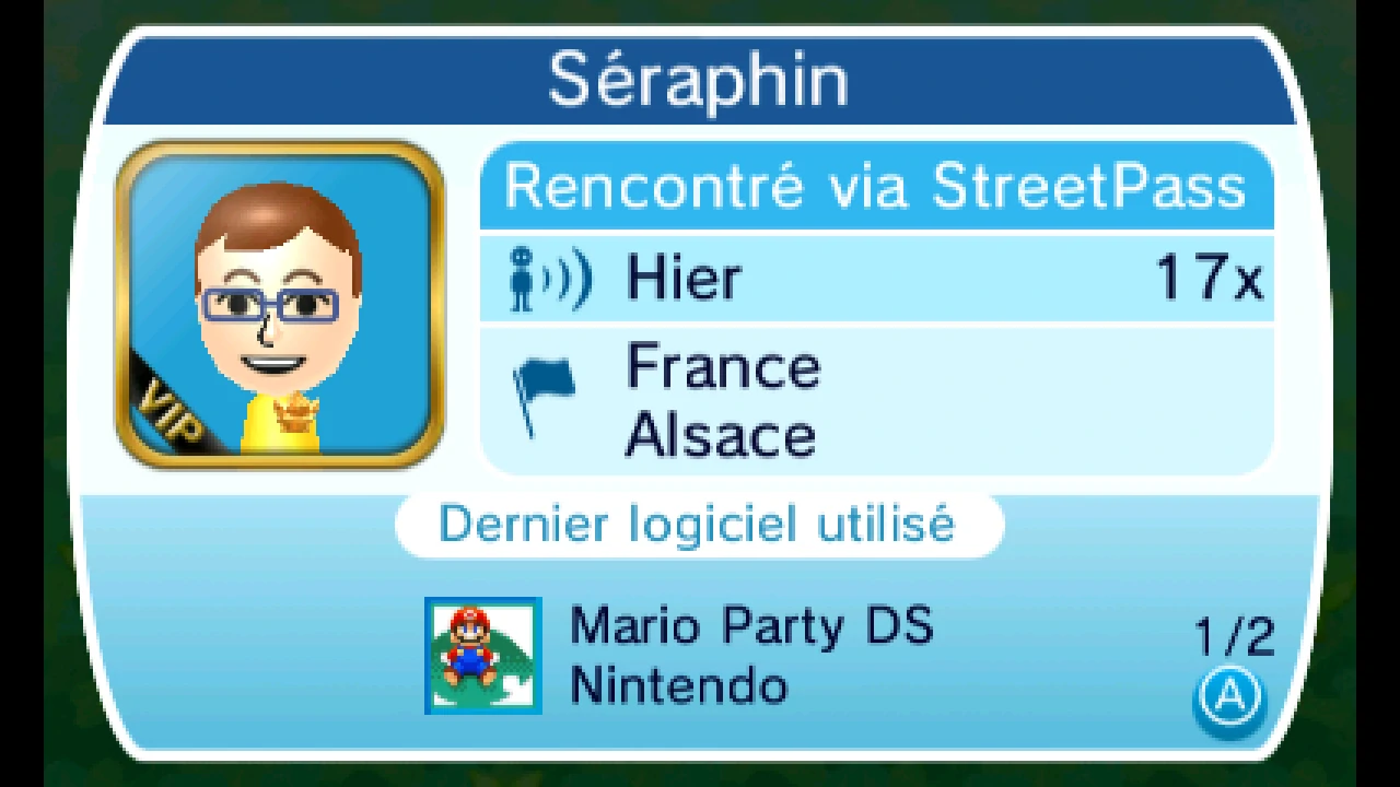 PMSP - Gameplay Place Mii (Mii rencontré) 01