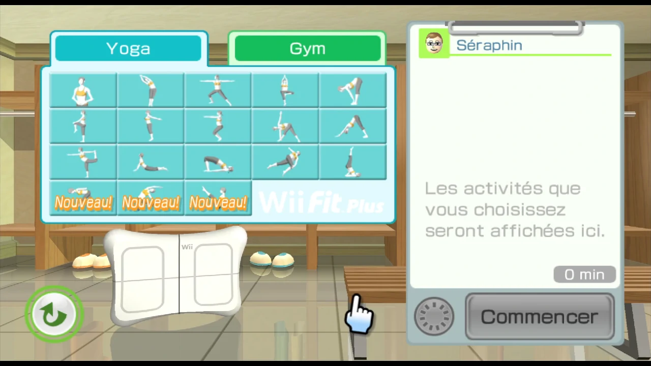 WFP - Gameplay Mon Wii Fit Plus 01