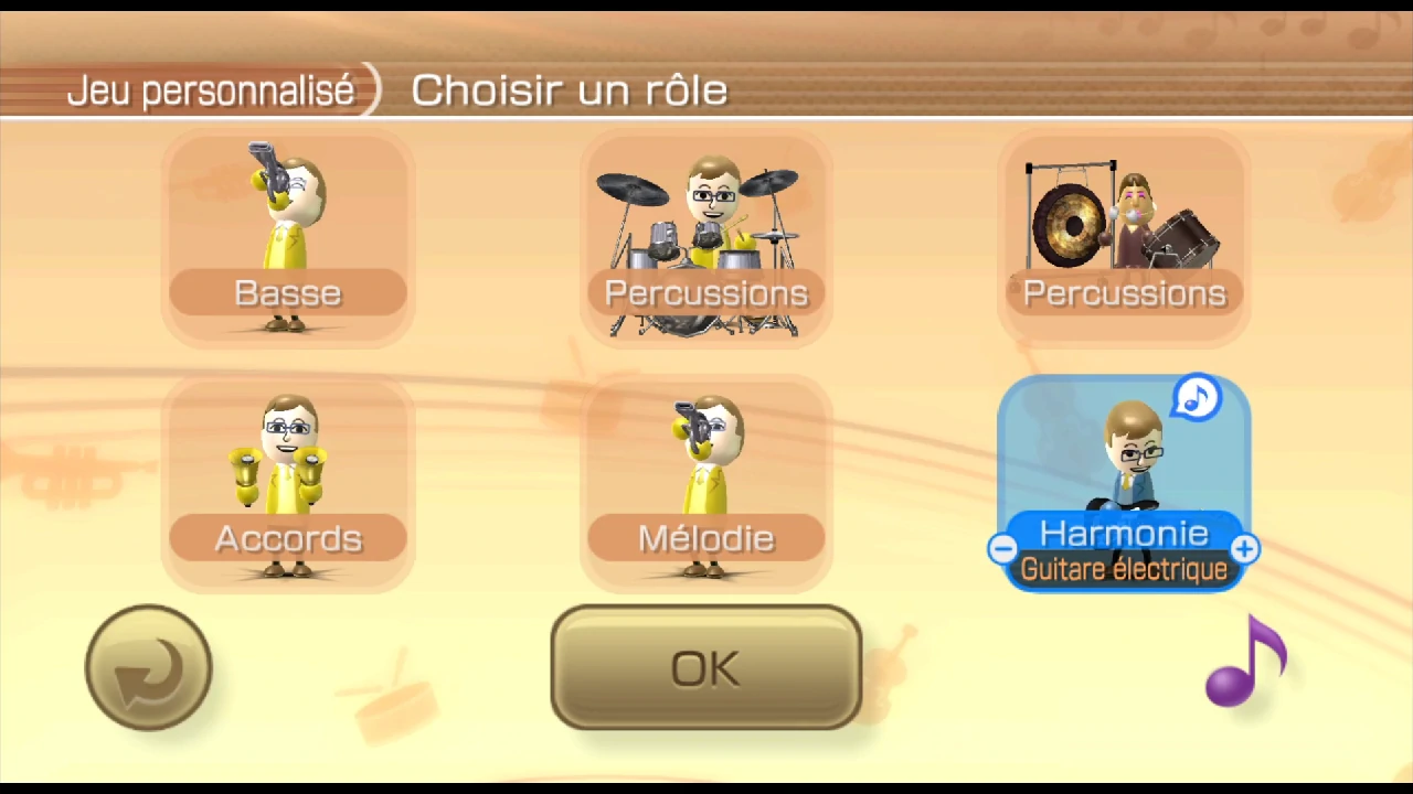 WM - Gameplay Jouer: Orchestre (Personnalisé) 01