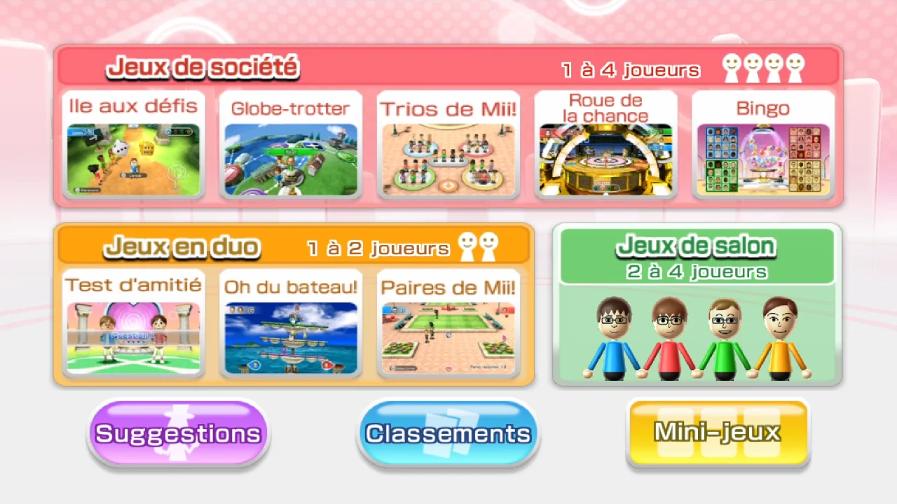 WP - Menu principal