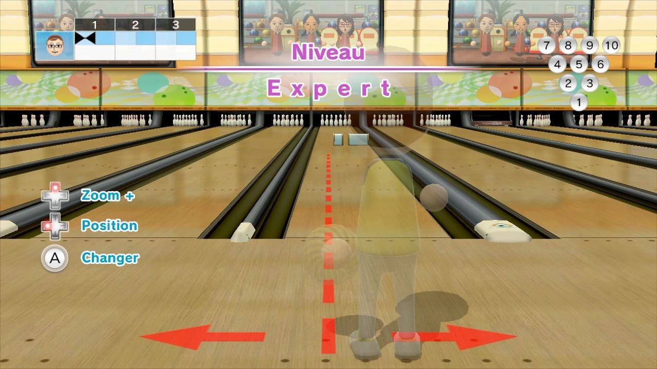 WSR - Gameplay Bowling (Avec obstacles) 01