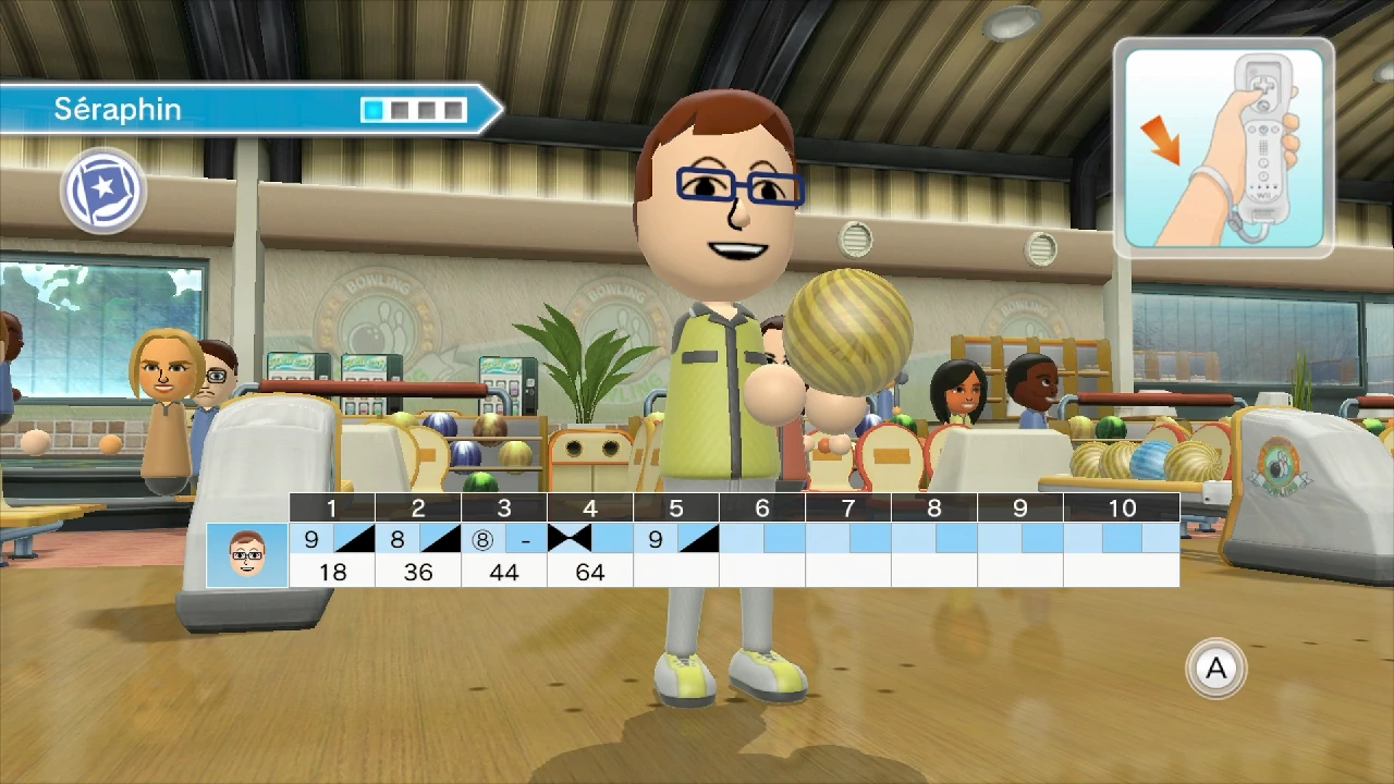 WSR - Gameplay Bowling (Jeu de 10 quilles) 01