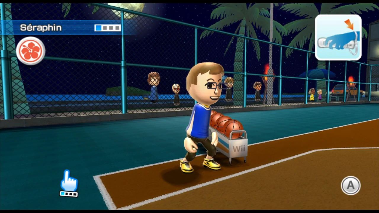 WSR - Gameplay Basket (Tirs à 3 points) 01