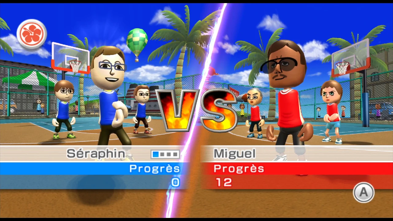WSR - Gameplay Basket (3 contre 3) 01