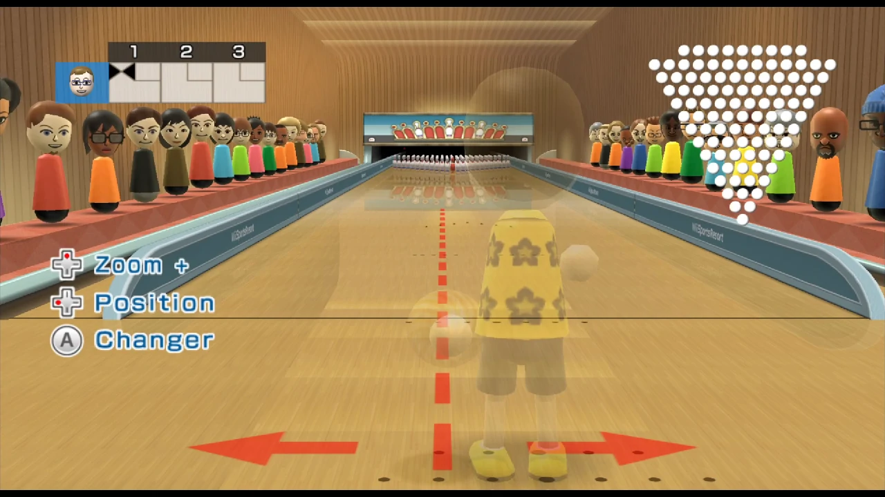 WSR - Gameplay Bowling (Jeu de 100 quilles) 01
