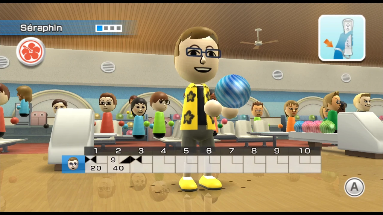 WSR - Gameplay Bowling (Jeu de 10 quilles) 01