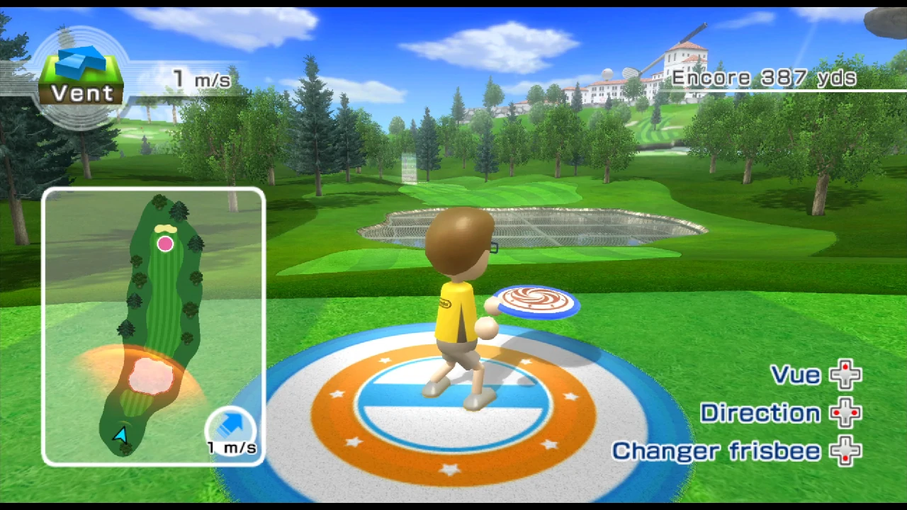 WSR - Gameplay Fribee (Frisbee golf) 01
