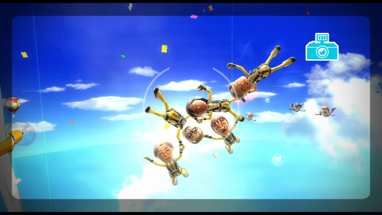 WSR - Gameplay Jeux aériens (Chute libre) 02