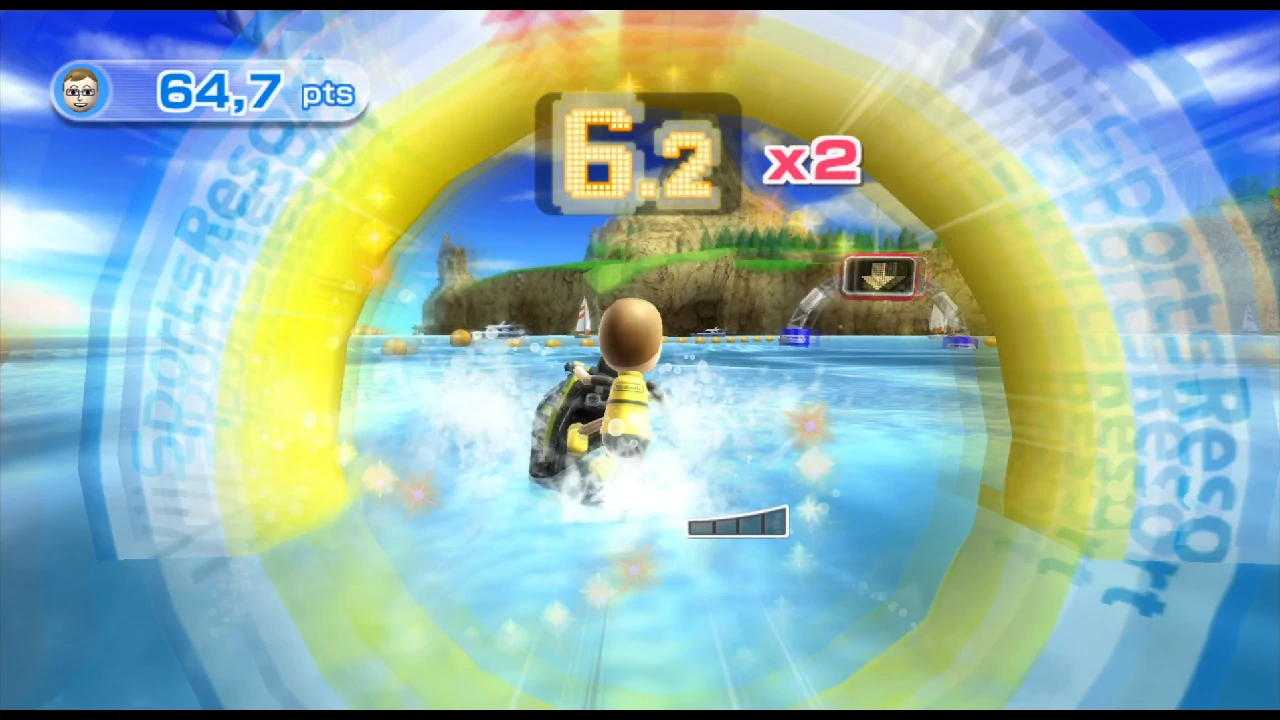 WSR - Gameplay Motomarine (Slalom) 02