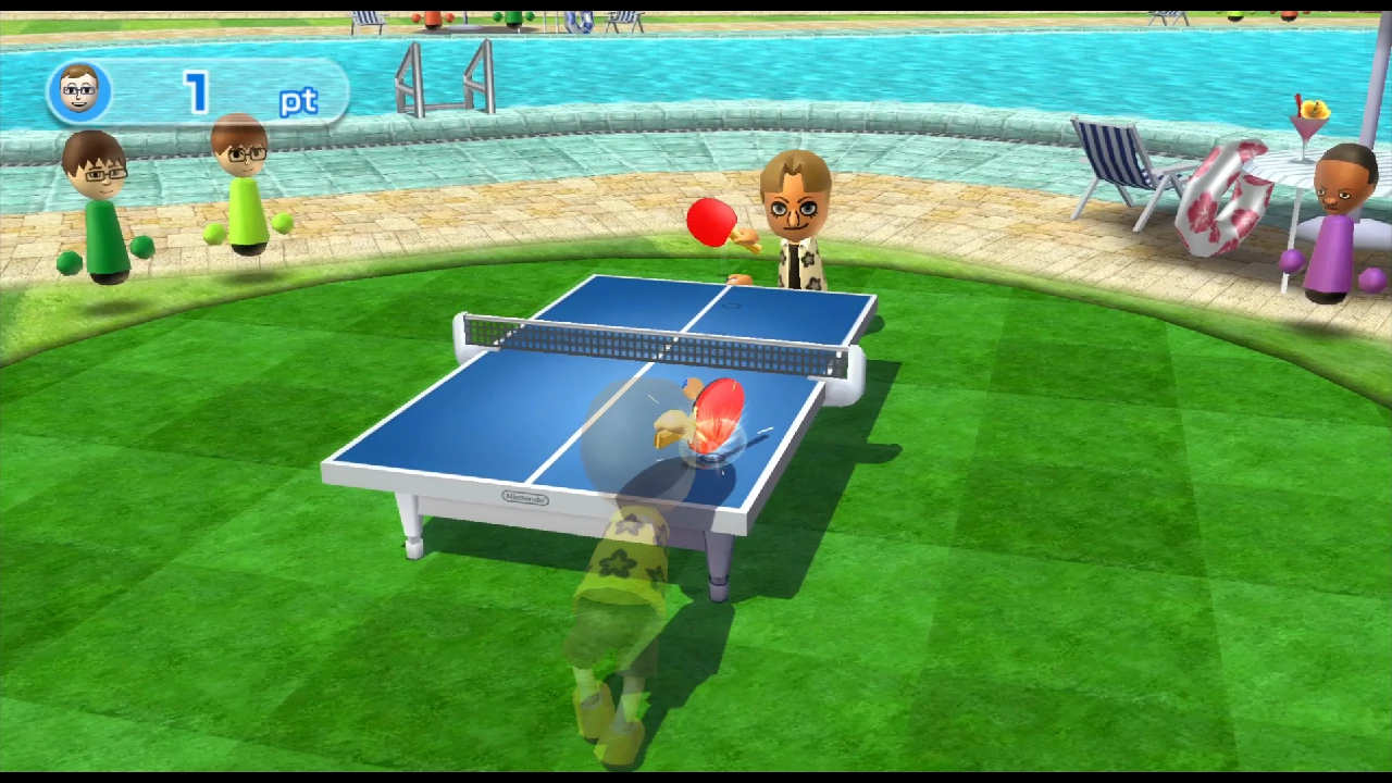 WSR - Gameplay Tennis de table (Retours gagnants) 01
