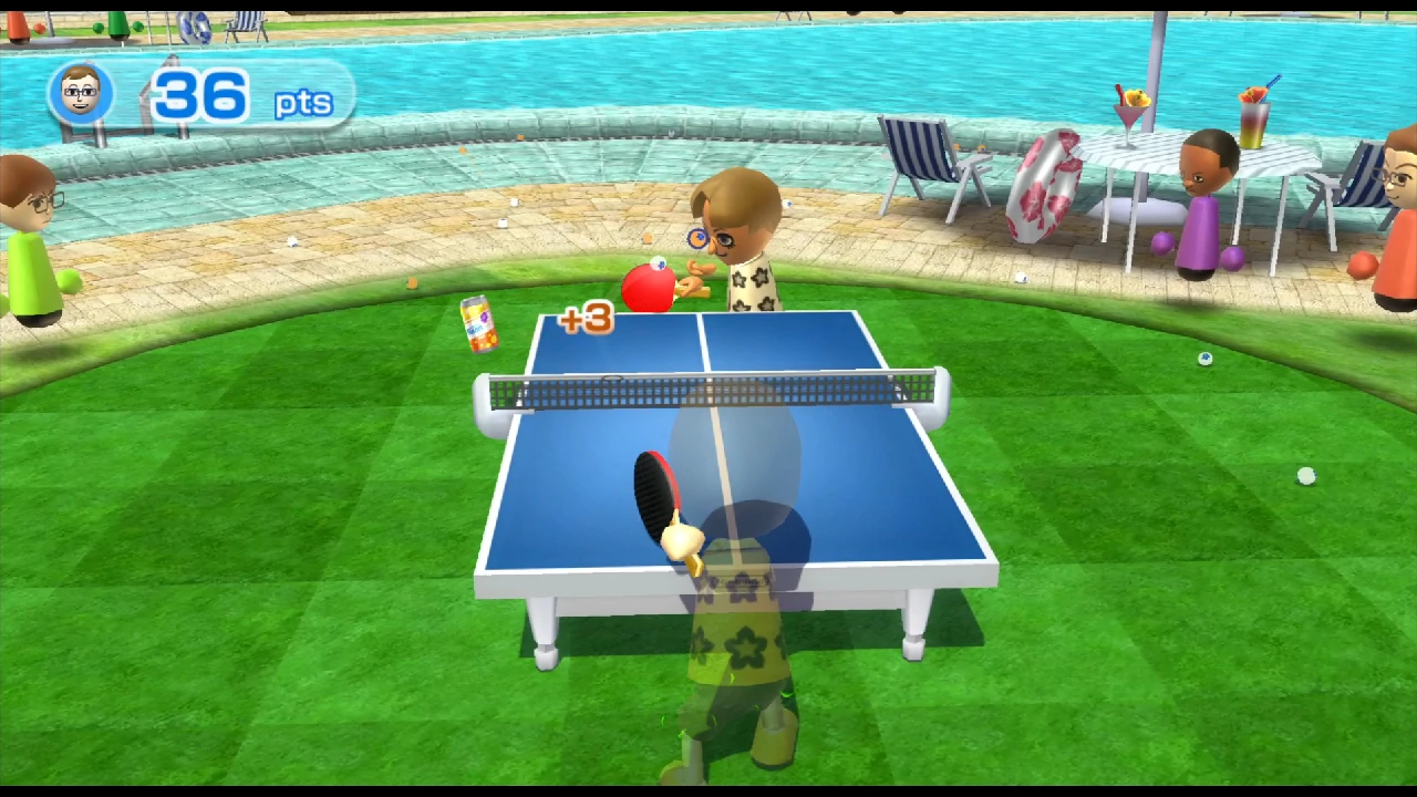 WSR - Gameplay Tennis de table (Retours gagnants) 02