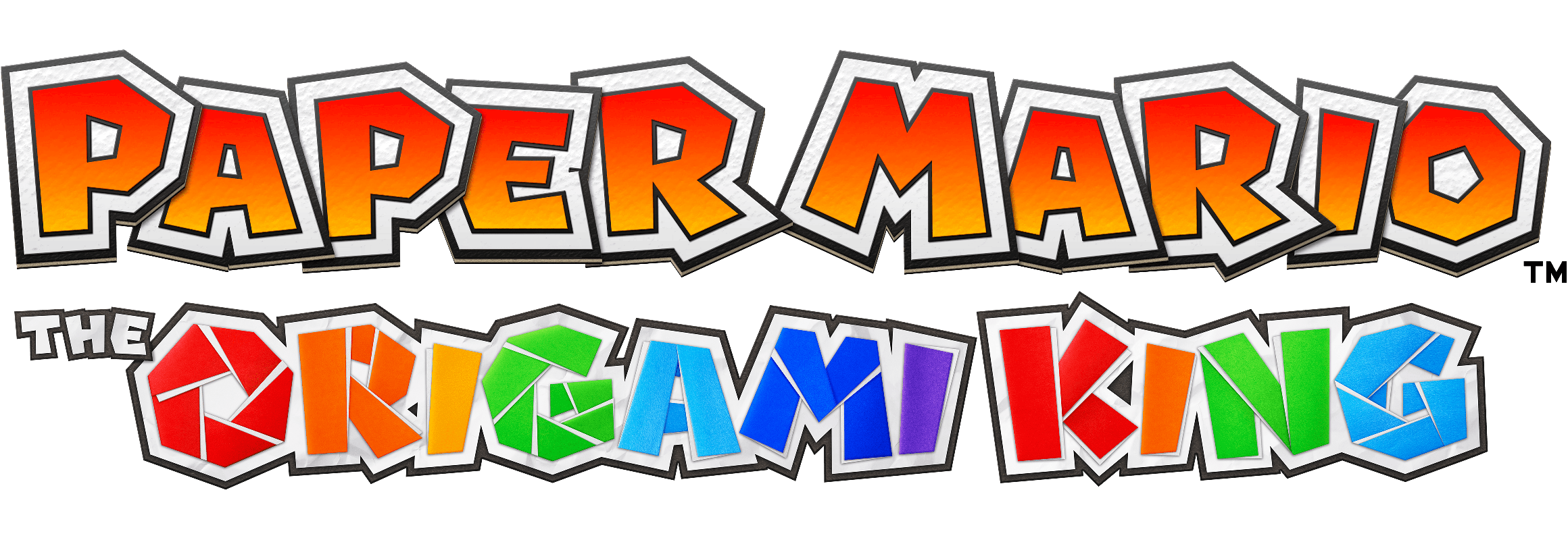 Paper Mario: The Origami King (Logo)