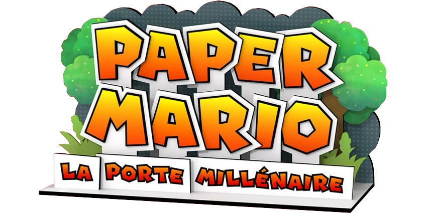 Paper Mario: La Porte Millénaire (Logo du remake)